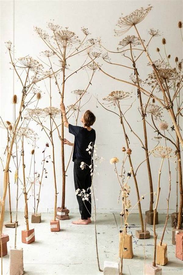Large-scale Floral Art Installations