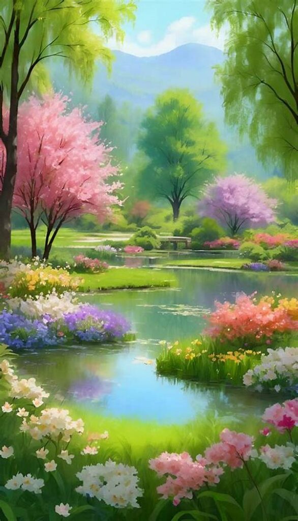 Creating A Lush Spring Landscape