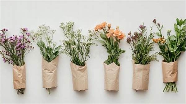 Eco-friendly Floral Arrangement Wrapping