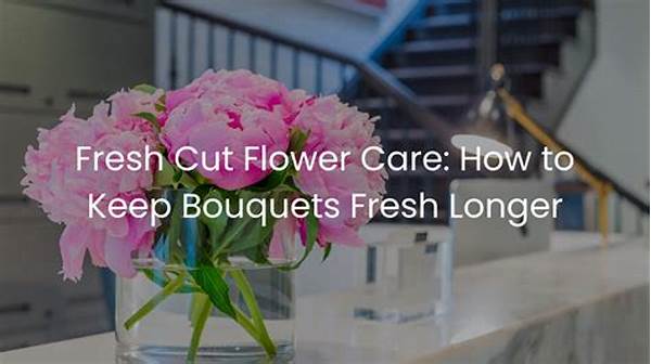 How To Keep Bouquets Fresh