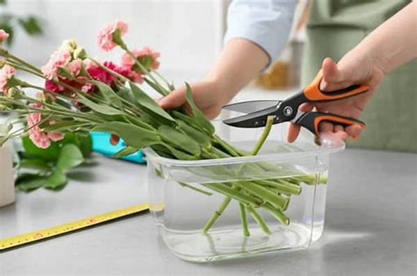 How To Trim Flower Stems