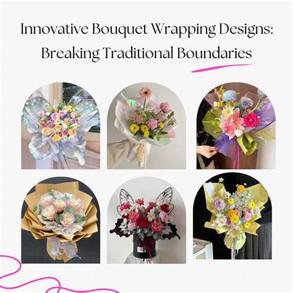 Innovative Recycled Bouquet Wrapping Concepts