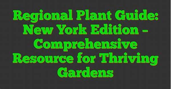 Methods To Recognize Regional Plant Life