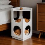 Space-saving Cat House Options
