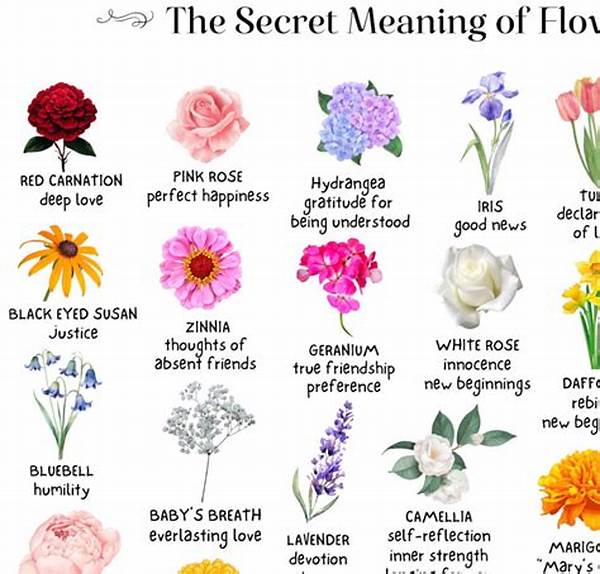Artistic Representations Of Flower Meanings