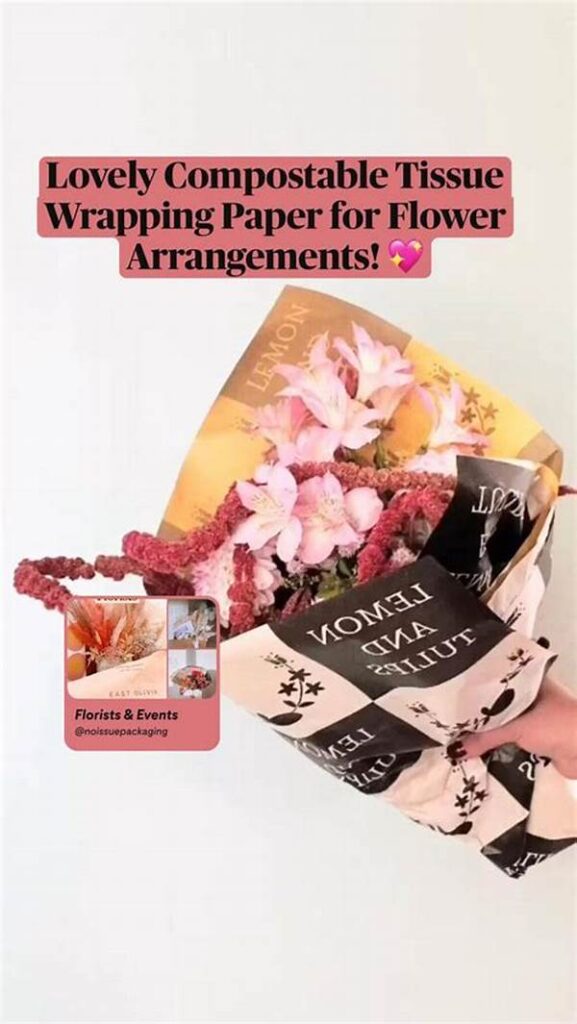 Compostable Alternatives For Flower Wrapping