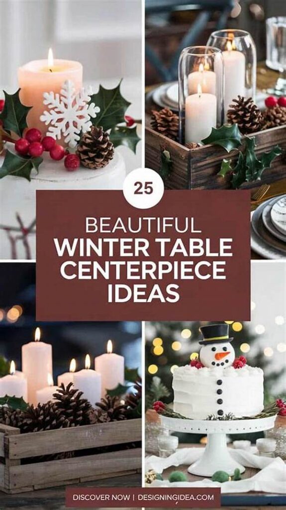 Creative Winter Table Decoration Themes
