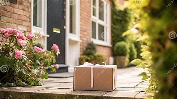 Elegant Floral Doorstep Delivery Service