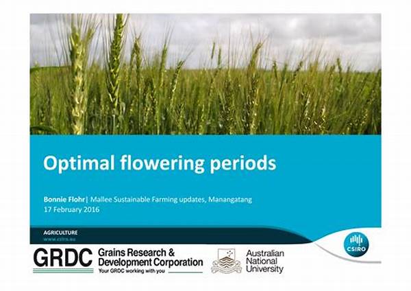 Optimal Nutrient Management For Flowering Periods