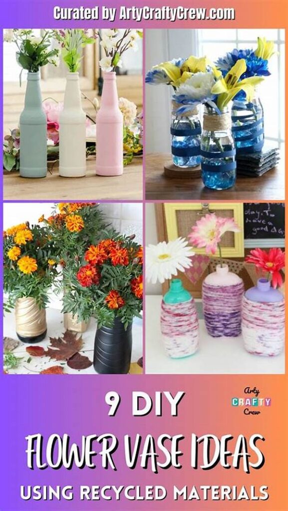 Recyclable Vases For Flower Logistics