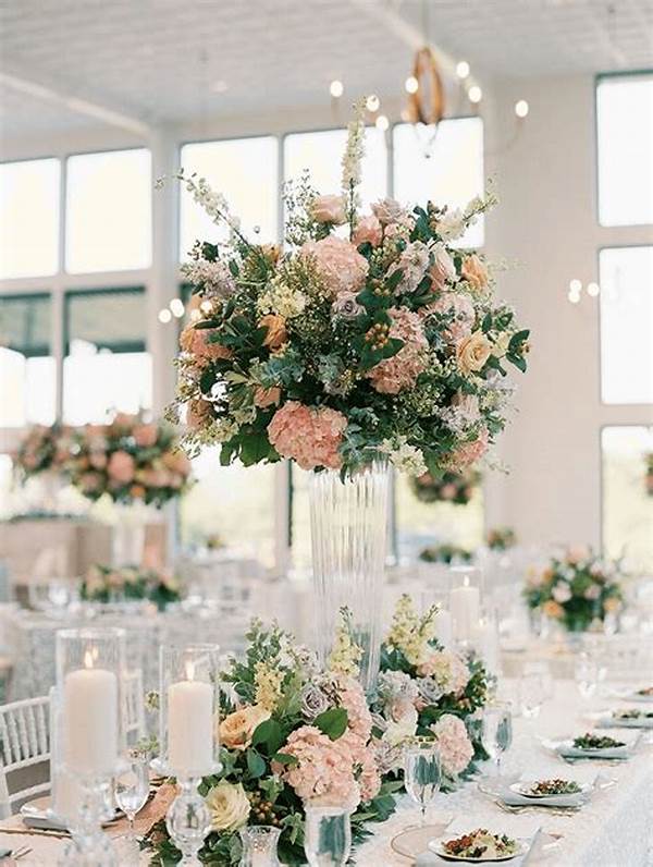 Stunning Floral Arrangements For Wedding Tables
