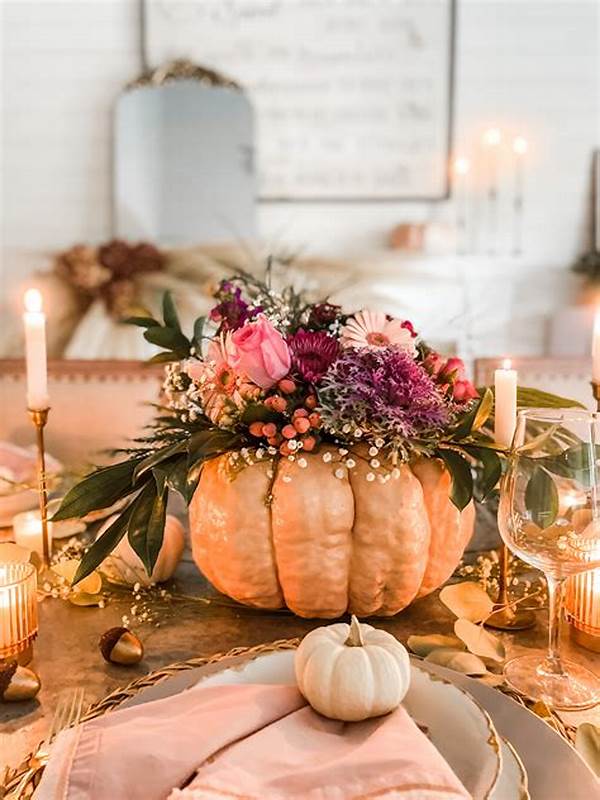 Tailored Floral Decorations For Thanksgiving